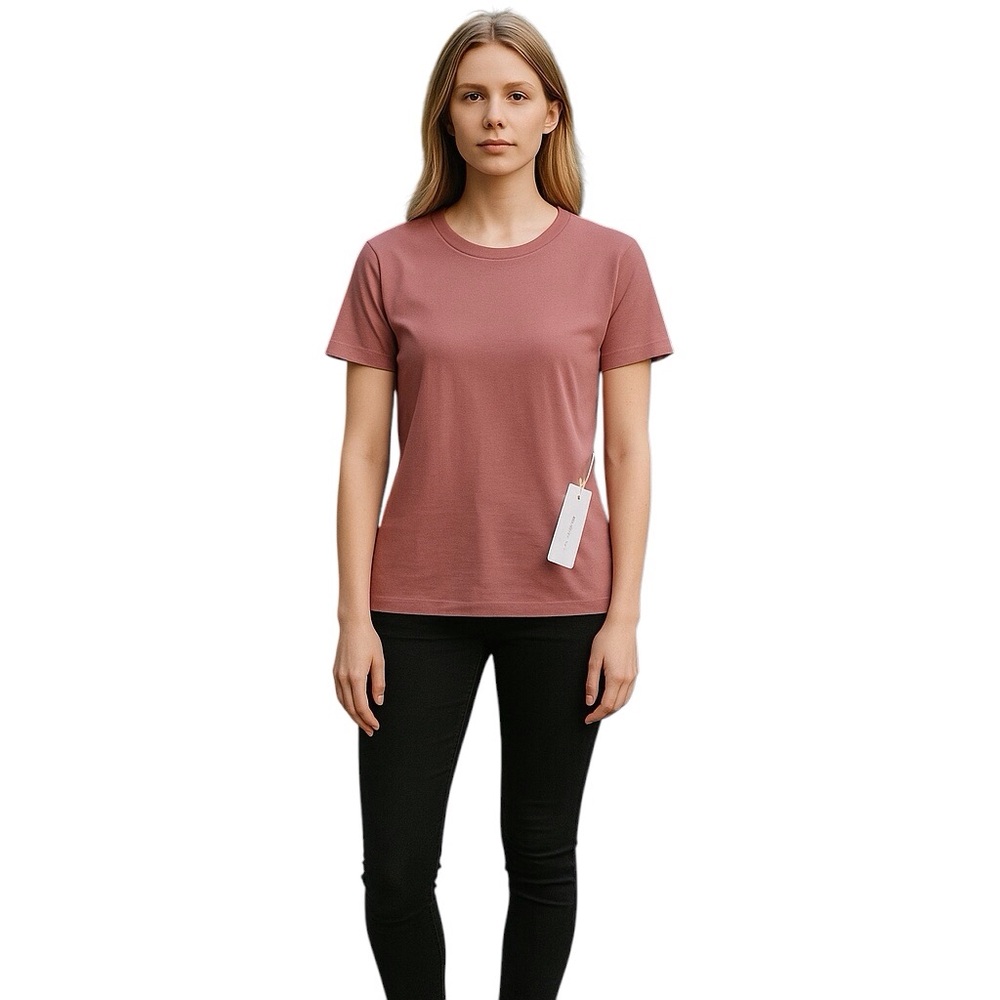 Threads 4 Thought Tee Shirt Women Color Plum Size L